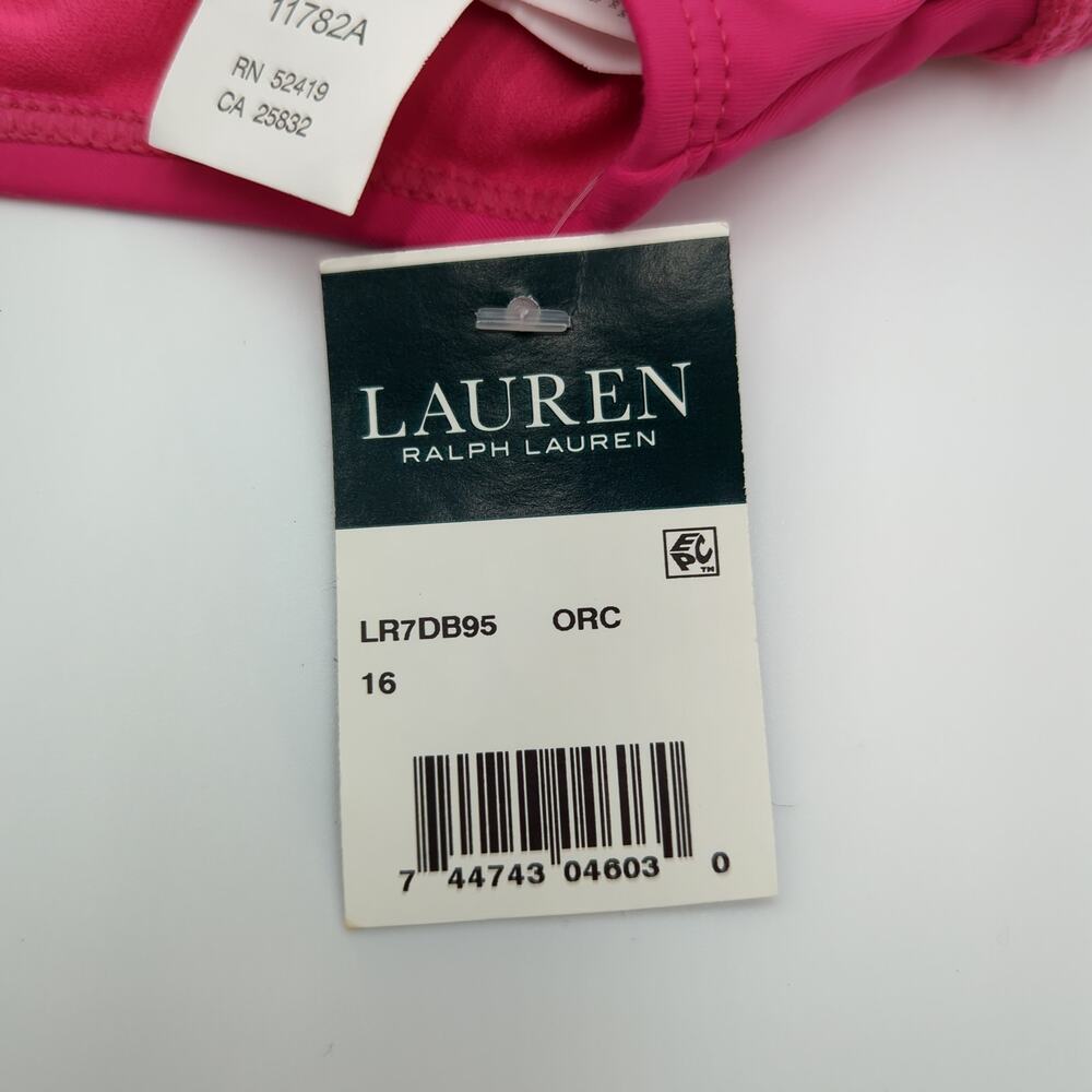 Lauren Ralph Lauren Women's Swim Bottoms Size 16 Pink NWT - Picture 5 of 5